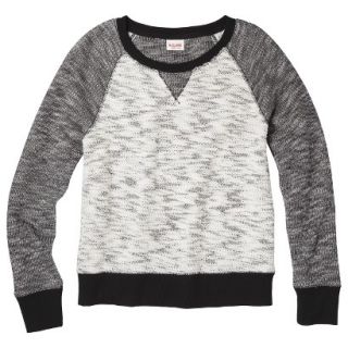 Mossimo Supply Co. Juniors Crewneck Sweatshirt   Black L(11 13)