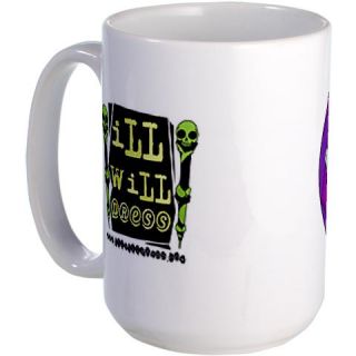  Foamy The Finger Large Mug