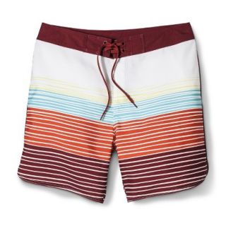 Mens Limited Edition Mossimo Supply Co. Swim Board Shorts  Stripe 36