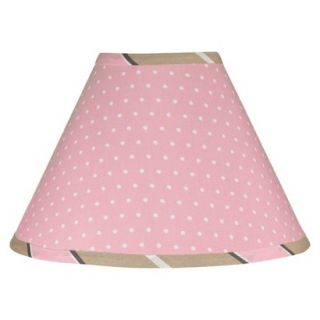 Sweet Jojo Designs Mod Dots Lamp Shade   Pink