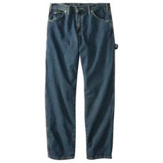 Dickies Mens Relaxed Fit Utility Jean   Navy 32x30