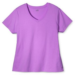 C9 by Champion Womens Plus Size Power Workout Tee   Lively Lilac 3 Plus