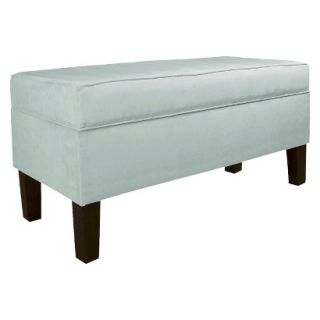 Skyline Bench Custom Upholstered Contemporary Bench 848 Velvet Pool