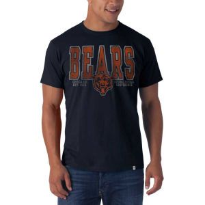 Chicago Bears 47 Brand NFL Word Mark Flanker T Shirt