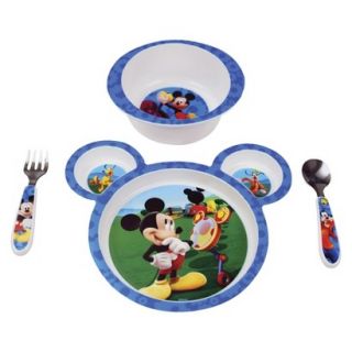 Mickey Mouse Feeding Set (4 piece)