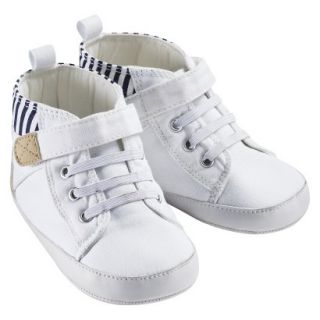 Just One YouMade by Carters Infant Boys Hightop Shoe   White 4 (9 12)