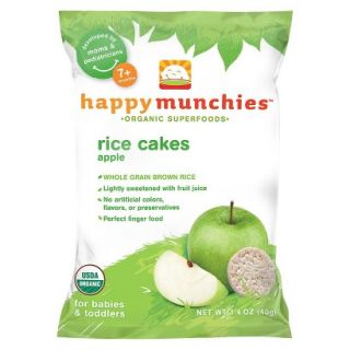 Happy Baby Happy Munchies Organic Rice Cakes   Apple (10 Pack)