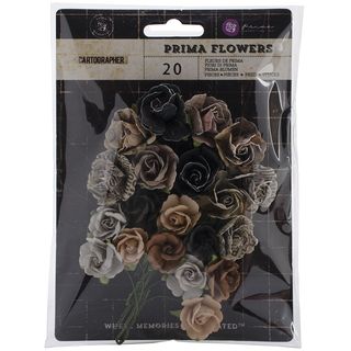 Cartographer Flowers paper Adventurer .75 20/pkg