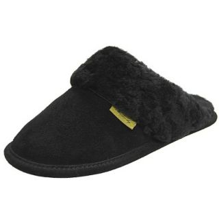 Womens Brumby Shearling Scuff Slippers   Black 9.0