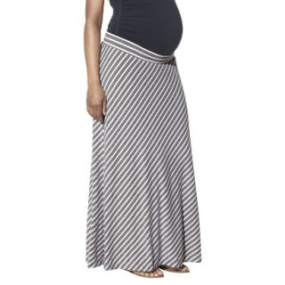 Liz Lange for Target Maternity Knit Maxi Skirt   Heather Gray L