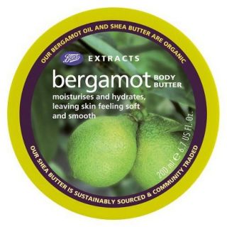Boots Extracts Bergamot Body Butter   6.7 oz