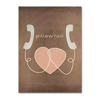Megan Romo Pillow Talk Canvas Art