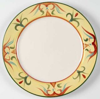 Pfaltzgraff Tuscan Rooster Dinner Plate, Fine China Dinnerware   Blue,Green&Red