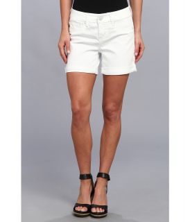 Seven7 Jeans 5 Rolled Short Womens Shorts (White)