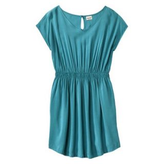 Mossimo Supply Co. Juniors Plus Size Cap Sleeve Dress   Blue 1