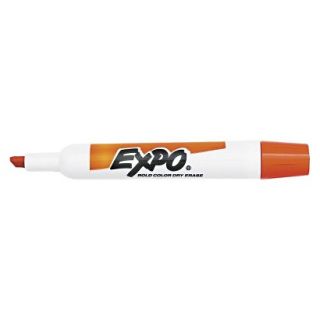EXPO Chisel Tip Dry Erase Marker   Orange(12 Per Set)