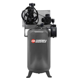Campbell Hausfeld Two Stage Air Compressor   5 HP, 16.6 CFM @ 175 PSI, 230 Volt