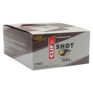 Clif Shot Gel Chocolate Energy Gel   24 Count
