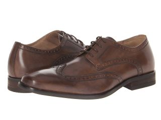 Vince Camuto Montano ) Mens Lace Up Wing Tip Shoes (Brown)