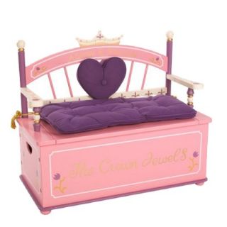 Levels of Discovery Princess Toy Bench   Pink/Purple