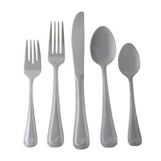 Personalized 46 pc. Flatware Set   D