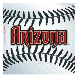 Arizona Diamondbacks Baseball   Beverage Napkins