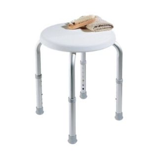 Carex Compact Round Shower Stool