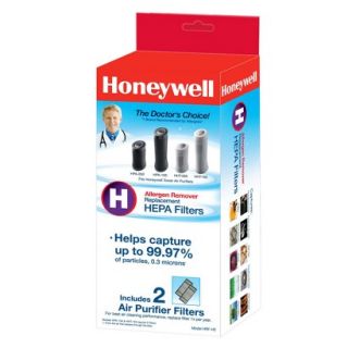 Honeywell True HEPA Replacement Filter H for Air Purifiers   2 Pack