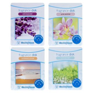Wax Free Fragrance Disks 4 pack Assortment Set   Outdoor Scents