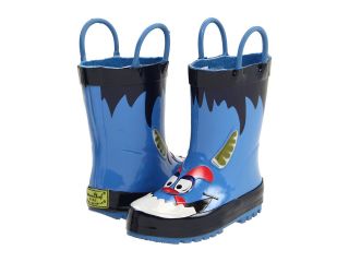 Western Chief Kids Monster Rainboot Boys Shoes (Blue)