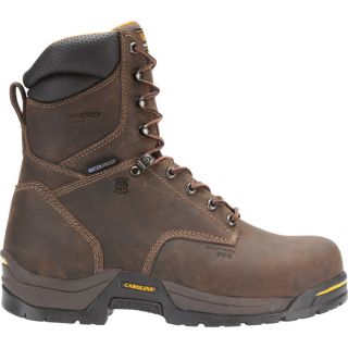 Carolina 8 Inch Waterproof Insulated Safety Toe EH Work Boot   Gaucho, Size 12,