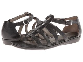 LifeStride Flatiator Womens Sandals (Black)