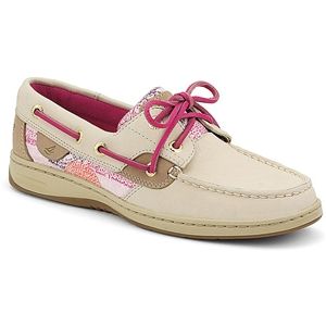 Sperry Top Sider Womens Bluefish 2 Eye Oat Purple Dot Shoes, Size 6 M   9266727