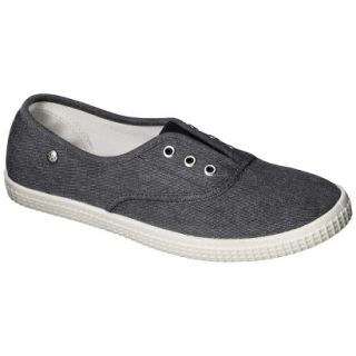 Womens Mad Love Leah Canvas Loafer   Grey 9