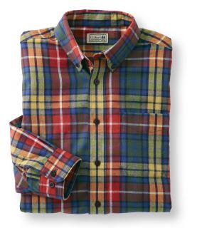 Scotch Plaid Flannel Shirt Tall