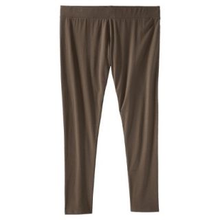 MOSSIMO SUPPLY CO. Brown Suede Color Legging   1 Plus