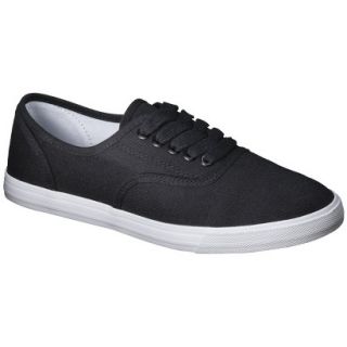 Womens Mossimo Supply Co. Lunea Canvas Sneaker   Black/White 7