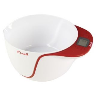 Escali Taso Mixing Bowl Scale   Red