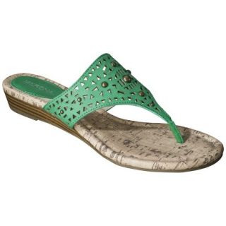 Womens Merona Elisha Studded Sandals   Green 9