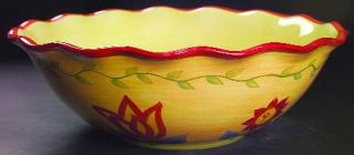 Pfaltzgraff Napoli (Stoneware) 13 Pasta Serving Bowl, Fine China Dinnerware   M