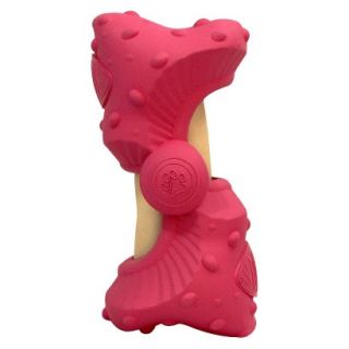 Ruffhide Pet Treat Holder Natural Rubber Toy   Pink (Super XL)