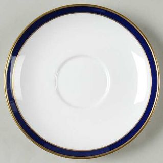 Spode Consul Cobalt Saucer for Footed Cup, Fine China Dinnerware   Regiment/Roya