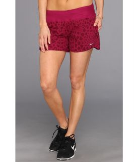 Nike Printed 4 SW Nike Rival Short Womens Shorts (Red)