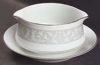 Imperial (Japan) Whitney Gravy Boat with Attached Underplate, Fine China Dinnerw