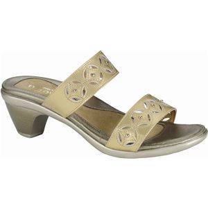 Naot Womens Palace Gold Sheen Shoes, Size 36 M   44070 F15