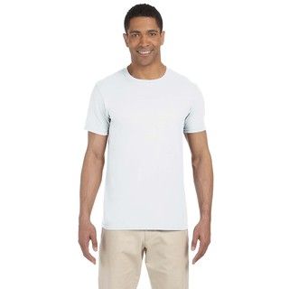 Gildan Mens White Softstyle Undershirts (pack Of 6)
