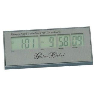 LCD Radio Controlled Countdown Digital Clock
