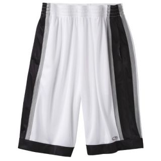 C9 by Champion Mens Court Shorts   White/Black XL