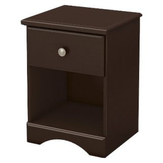 Nightstand South Shore South Shore Morning Dew Kids Nighstand   Chocolate