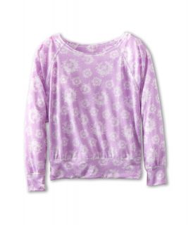 Gracie by Soybu Lily Crew Girls Long Sleeve Pullover (Purple)